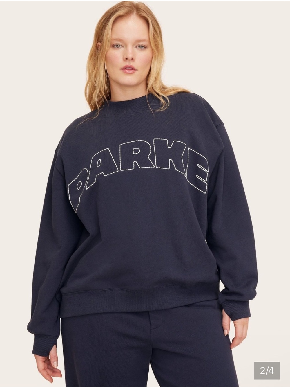 Target X Parke Mockneck Sweatshirt - Picture 2 of 4